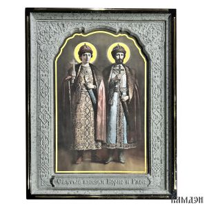 Икона с гравированной рамой арт.3454