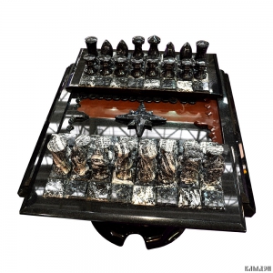 Нарды с шахматами арт.3002