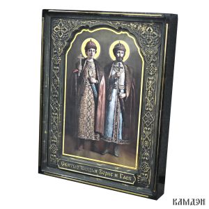 Икона с гравированной рамой арт.3454